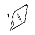FYD00015045 UPPER FRONT WINDSHIELD - JDHM86.1
