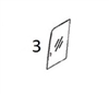 #3 FRONT DOOR SLIDER WINDOW - KMHM12.3
