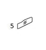 #5 LOWER DOOR GLASS - KMHM16.5