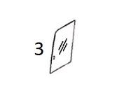 #3 FRONT DOOR SLIDER WINDOW - KMHM20.3
