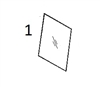 #1 FRONT WINDSHIELD - KMHM34.1
