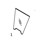 #1 FRONT WINDSHIELD - KMHM47.1