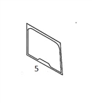 423-926-5740 BACK GLASS - KMHM47.5