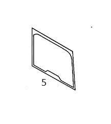 423-926-5740 BACK GLASS - KMHM47.5