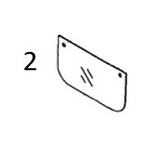 #2 LOWER FRONT WINDSHIELD - KMHM9.2
