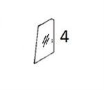 #4 REAR DOOR SLIDER - KMHM9.4