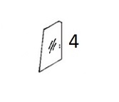 #4 REAR DOOR SLIDER - KMHM9.4