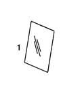 15108848 UPPER FRONT WINDOW - VOHM29.1
