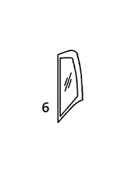 11203464 QUARTER GLASS - VOHM29.6