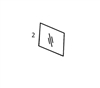 #2 LOWER FRONT WINDSHIELD - VOHM64.2
