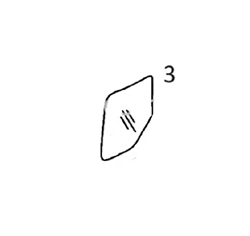 #3 - UPPER DOOR GLASS - VOHM65.3