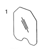 17248814 FRONT WINDSHIELD - VOHM77.1