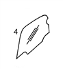 16213139 RIGHT SIDE GLASS - VOHM77.4